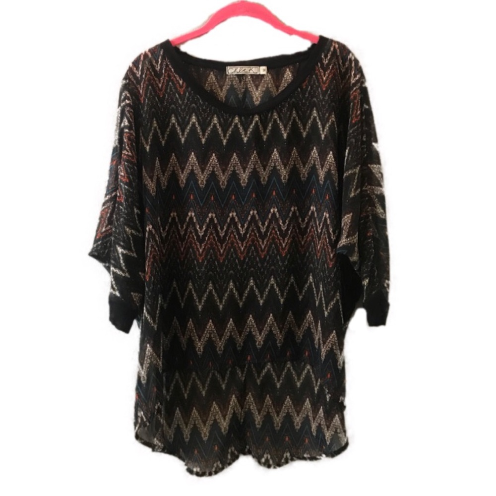 Chloe K Sheer Tunic